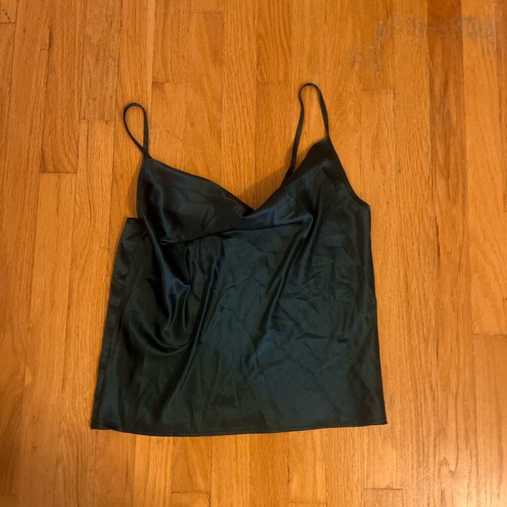 Amazon Emerald Green Silk Shirt